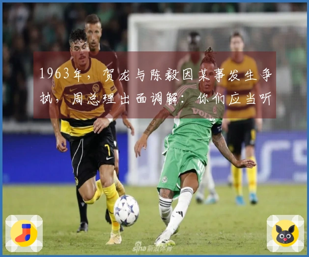 1963年，贺龙与陈毅因某事发生争执，周总理出面调解：你们应当听从我的建议